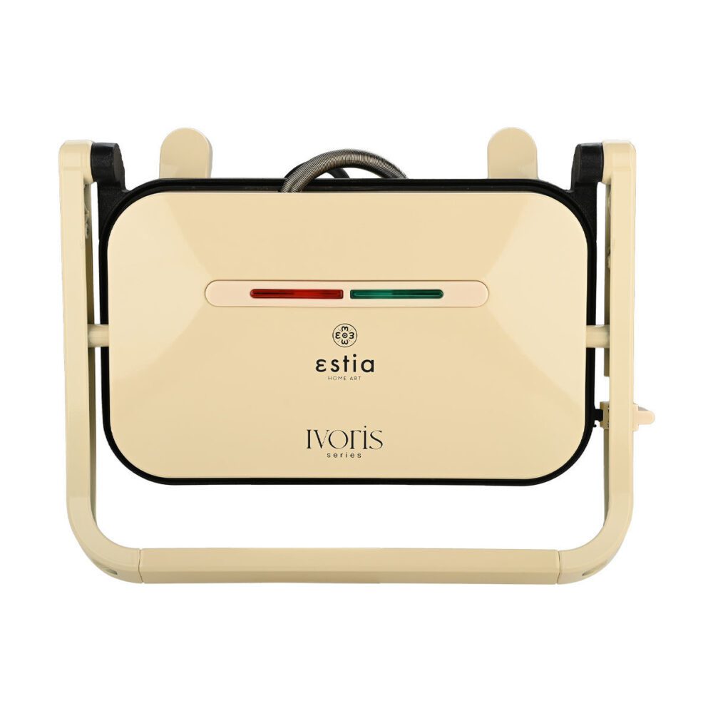 ESTIA ΤΟΣΤΙΕΡΑ IVORIS 2 ΘΕΣΕΩΝ 1300w ΜΕ ΑΝΤΙΚΟΛΛΗΤΙΚΕΣ ΠΛΑΚΕΣ