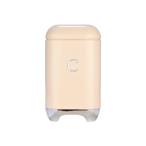 ESTIA ΔΟΧΕΙΟ ΓΙΑ ΚΑΦΕ EPOQUE ΜΕΤΑΛΛΙΚΟ 11x18.8cm ΚΡΕΜ