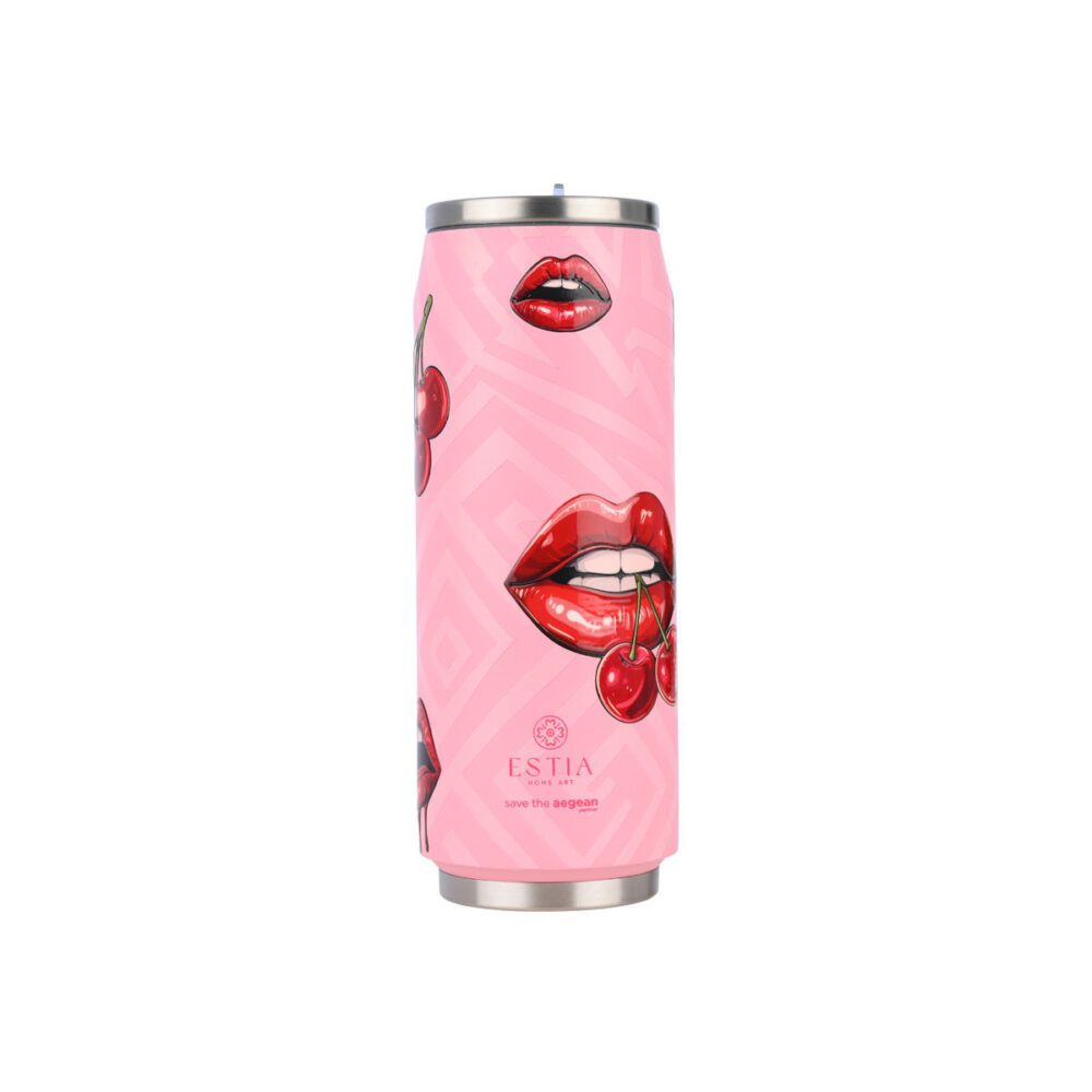 ESTIA ΘΕΡΜΟΣ TRAVEL CUP SAVE THE AEGEAN 500ml BLUSH POP