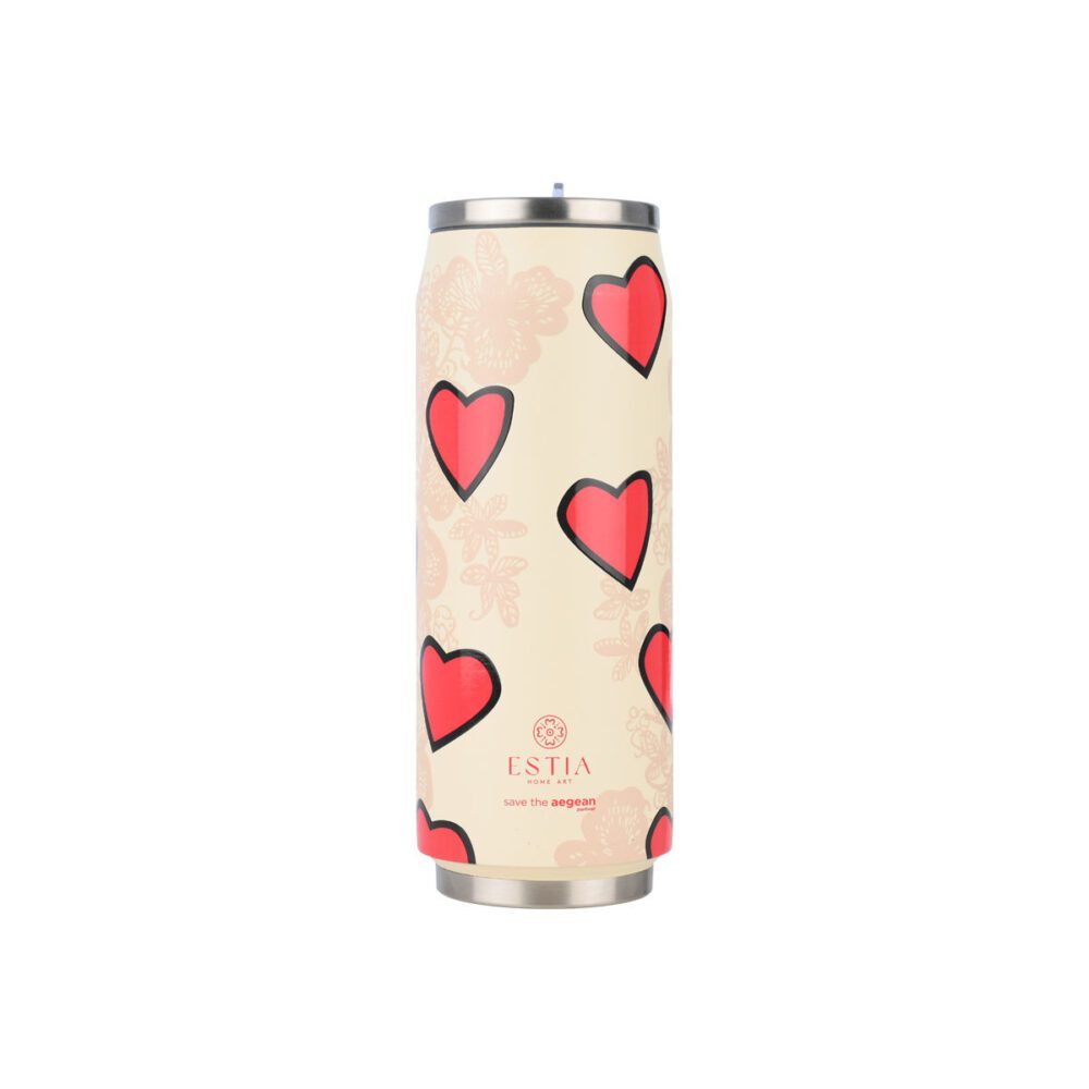 ESTIA ΘΕΡΜΟΣ TRAVEL CUP SAVE THE AEGEAN 500ml TENDER LACE