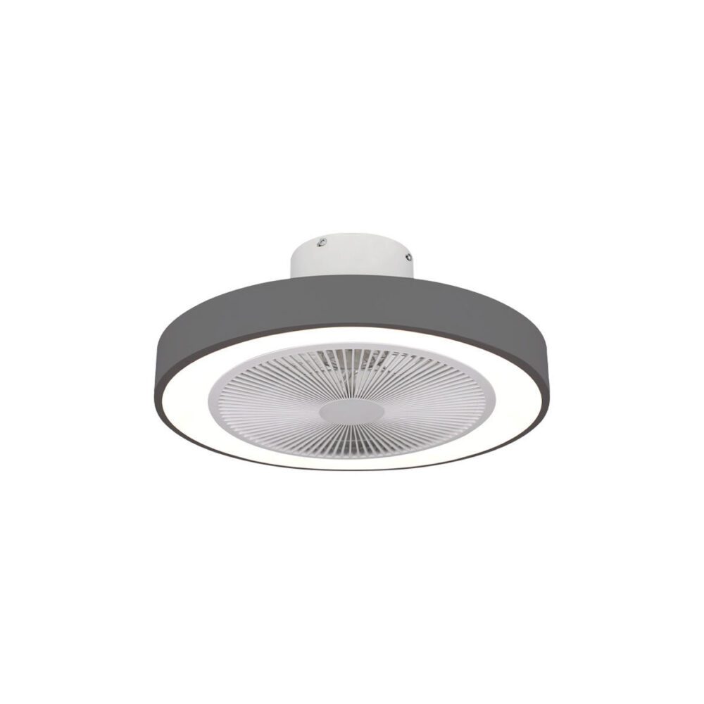 ESTIA ΑΝΕΜΙΣΤΗΡΑΣ ΟΡΟΦΗΣ HALO FLOW 50cm 15w ΜΕ CCT LED ΦΩΤΙΣΜΟ 45W & ΤΗΛΕΧΕΙΡΙΣΤΗΡΙΟ ΓΚΡΙ