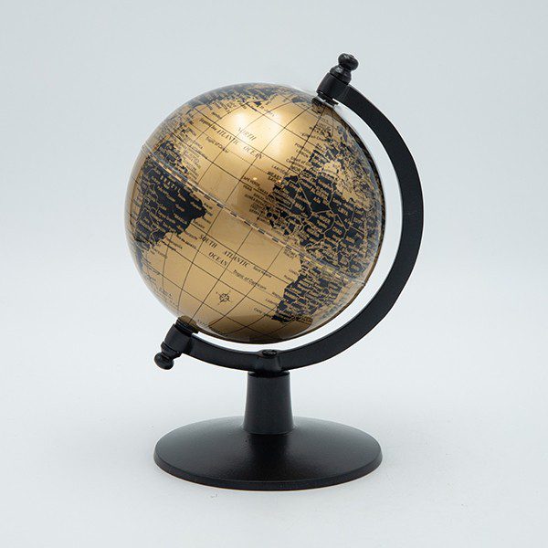 ΥΔΡΟΓΕΙΟΣ ΜΕΤΑΛΛΙΚΗ, ΧΡΥΣΟ-ΜΑΥΡΟ, 12.70εκ