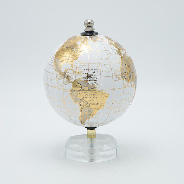 ΥΔΡΟΓΕΙΟΣ ΜΕΤΑΛΛΙΚΗ, ΛΕΥΚΟ-ΧΡΥΣΟ, 12.70x20.30εκ