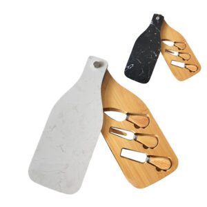 ΜΑΧΑΙΡΙΑ ΤΥΡΙΟΥ ΣΕΤ3 ΑΝΟΞΕΙΔ. ΜΕ ΛΑΒΗ BAMBOO ΚΑΙ ΔΙΣΚΟ ΚΟΠΗΣ 34.5X13.5ΕΚ