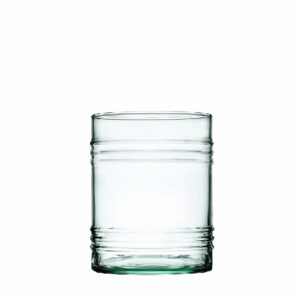 DIS. AWARE TINCAN COCKTAIL 280ML MADE OF REC. GLASS H:8,8 D:7,25CM P/1632 GB4.OB24
