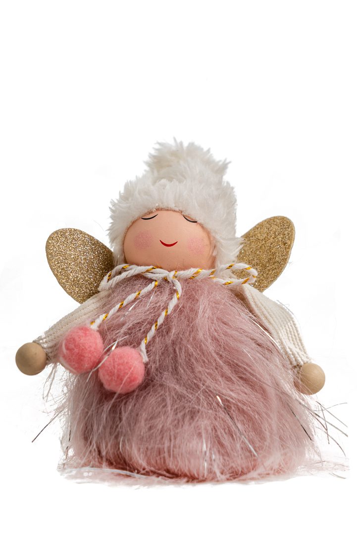 ΑΓΓΕΛΑΚΙ ΡΟΖ ΜΕ ΠΟΥΠΟΥΛΕΝΙΟ ΣΚΟΥΦΙ 5Χ5Χ10,5ΕΚ