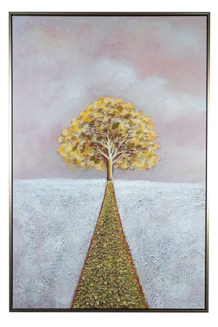 ΠΙΝΑΚΑΣ ΖΩΓΡΑΦΙΚΗΣ ΜΕ ΚΟΡΝΙΖΑ ΔΕΝΤΡΟ ΧΡΥΣΟ ΔΡΟΜΟΣ.60Χ90Χ3ΕΚ (2)