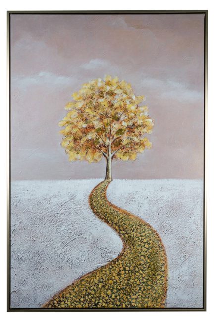 ΠΙΝΑΚΑΣ ΖΩΓΡΑΦΙΚΗΣ ΜΕ ΚΟΡΝΙΖΑ ΔΕΝΤΡΟ ΧΡΥΣΟ ΔΡΟΜΟΣ.60Χ90Χ3ΕΚ (3)