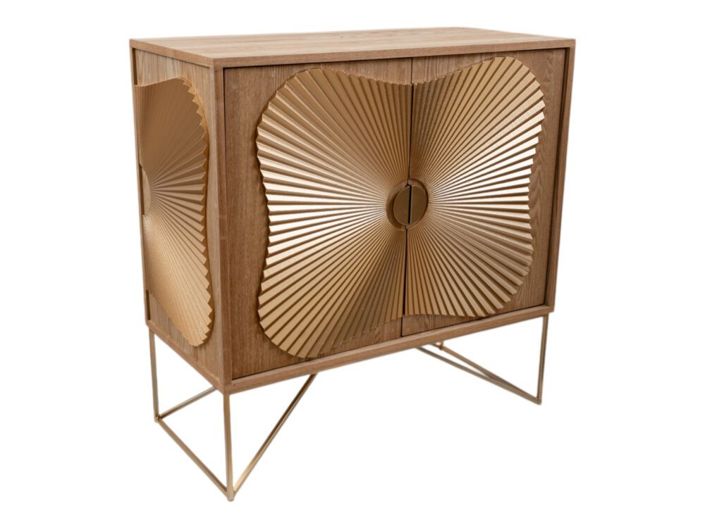 ΕΠΙΠΛΟ ΜΠΟΥΦΕΣ MDF ΚΑΦΕ ΧΡΥΣΟΣ 78,5Χ38Χ80ΕΚ