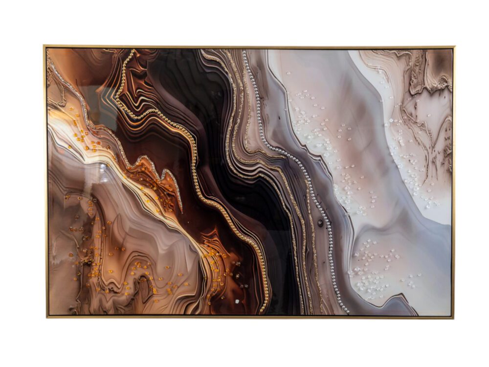 ΠΙΝΑΚΑΣ ΖΩΓΡΑΦΙΚΚΗΣ ΣΕ ΚΑΜΒΑ ΜΕ ΚΟΡΝΙΖΑ 80x120X4