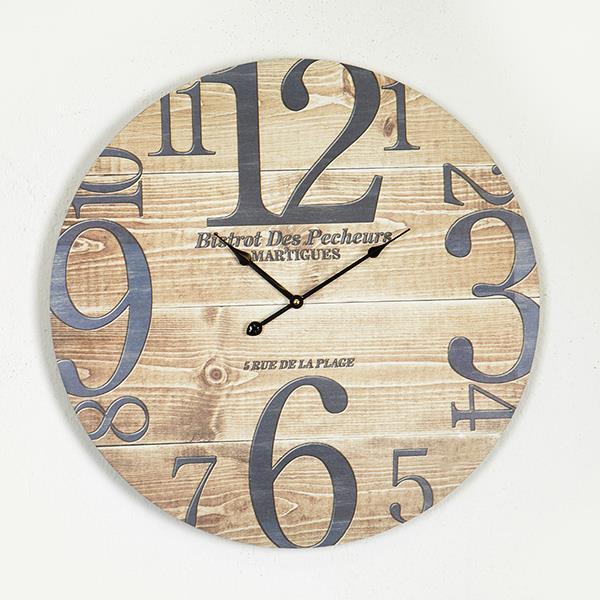 ΡΟΛΟΪ ΤΟΙΧΟΥ ΞΥΛΙΝΟ NATURAL - ΜΑΥΡΟ 58.2x4.3x58.2cm