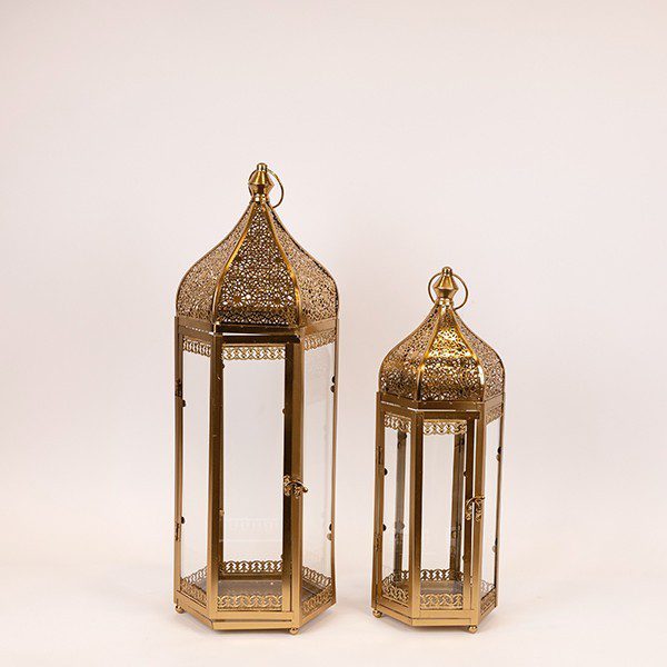 S/2 ΦΑΝΑΡΙΑ, ΜΕΤΑΛΛΟ, ΜΠΡΟΝΖΕ,  S17x15x48, L:23x20x64εκ