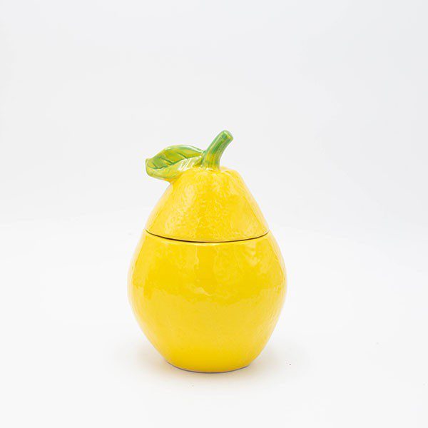 ΔΙΑΚΟΣΜΗΤΙΚΟ ΜΠΩΛ ΛΕΜΟΝΙ, ΚΕΡΑΜΙΚΟ, ΚΙΤΡΙΝΟ, 12x12x18εκ