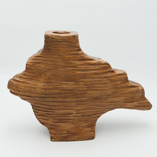 ΒΑΖΟ, ΞΥΛΙΝΟ, ΣΚΟΥΡΟ ΚΑΦΕ, 38x9.5x26εκ