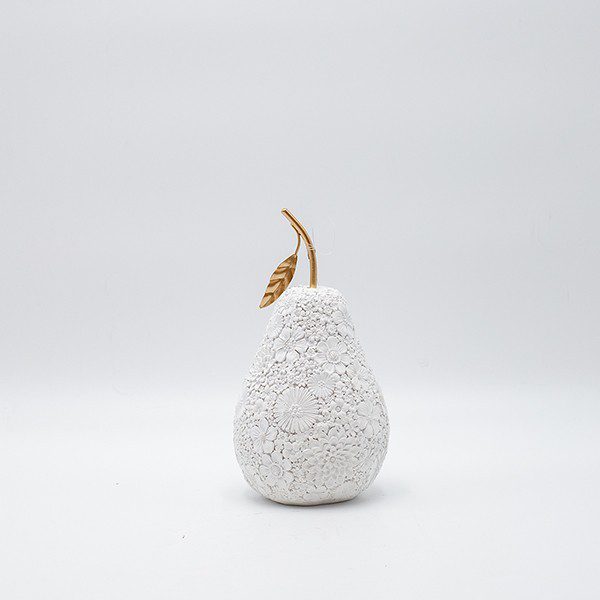 ΕΠΙΤΡΑΠΕΖΙΟ ΔΙΑΚΟΣΜΗΤΙΚΟ ΑΧΛΑΔΙ ΚΡΕΜ-ΧΡΥΣΟ 11x11x20.5εκ