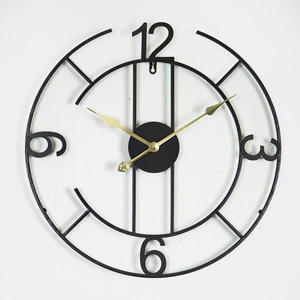 ΡΟΛΟΪ ΤΟΙΧΟΥ ΜΕΤΑΛΛΙΚΟ ΜΑΥΡΟ - ΧΡΥΣΟ 60x4.5x60cm (1)