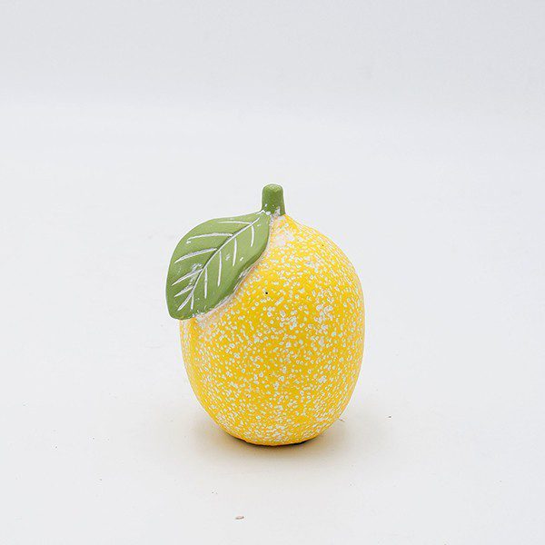 ΔΙΑΚΟΣΜΗΤΙΚΟ ΛΕΜΟΝΙ, ΤΣΙΜΕΝΤΟ, ΚΙΤΡΙΝΟ, 8x8x10.5εκ