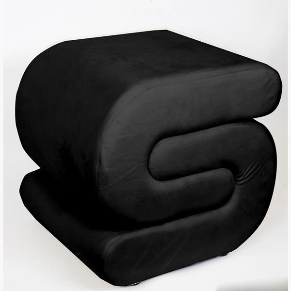 ΣΚΑΜΠΟ ΒΕΛΟΥΔΟ ΜΑΥΡΟ 51x46x48cm