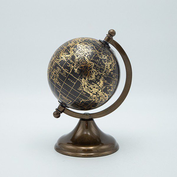 ΥΔΡΟΓΕΙΟΣ ΜΕΤΑΛΛΙΚΗ ΜΑΥΡΗ - ΧΡΥΣΗ 15.22cm