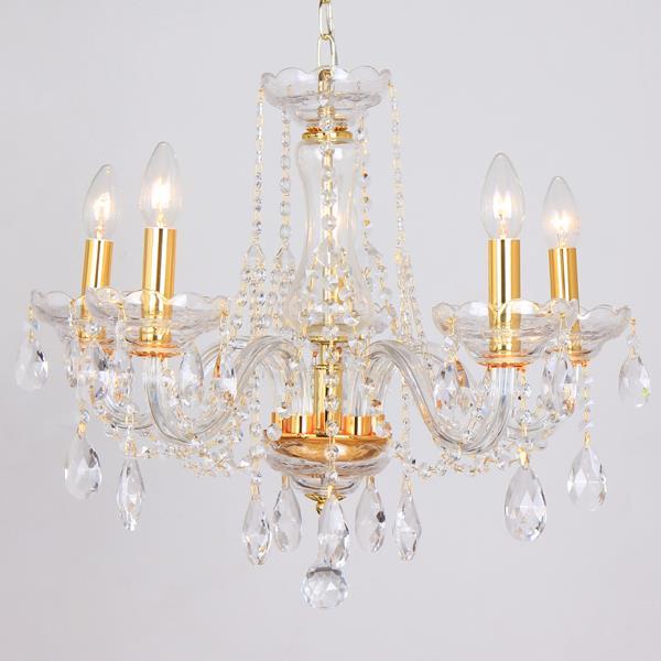 ΠΟΛΥΕΛΑΙΟΣ 5ΦΩΤΟΣ ΜΕ ΚΡΥΣΤΑΛΛΑ ΧΡΥΣΟΣ 5xX61cm