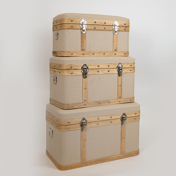 S/3 ΜΠΑΟΥΛΑ ΜΠΕΖ 63x40x35 53x34x30 47x28x25cm