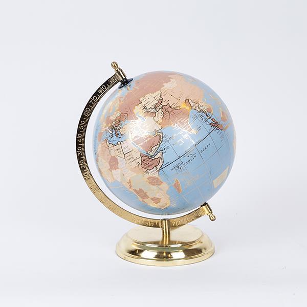 ΥΔΡΟΓΕΙΟΣ ΜΕΤΑΛΛΙΚΗ ΧΡΥΣΗ - ΓΑΛΑΖΙΑ 22x22x32cm