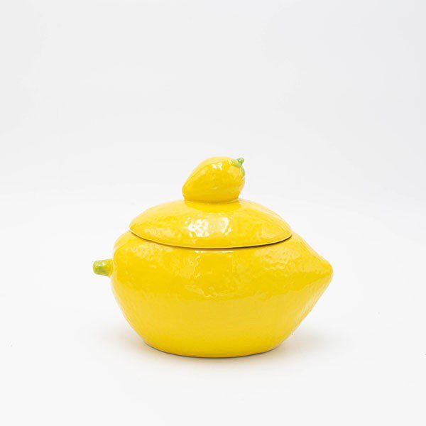 ΔΙΑΚΟΣΜΗΤΙΚΟ ΜΠΩΛ ΛΕΜΟΝΙ, ΚΕΡΑΜΙΚΟ, ΚΙΤΡΙΝΟ, 18.2x12.3x14.5εκ