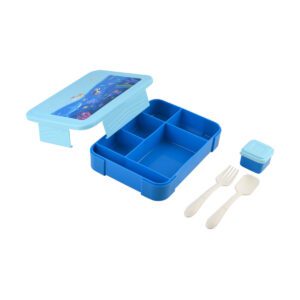 ΠΑΙΔΙΚΟ ΦΑΓΗΤΟΔΟΧΕΙΟ SAVE THE AEGEAN 1330ml ΜΕ 5 ΘΗΚΕΣ OCEAN PLAY