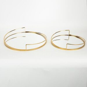 S/2 ΔΙΣΚΟΣ ΜΕΤΑΛΛΙΚΟΣ ΜΕ ΚΑΘΡΕΦΤΗ ΧΡΥΣΟΣ