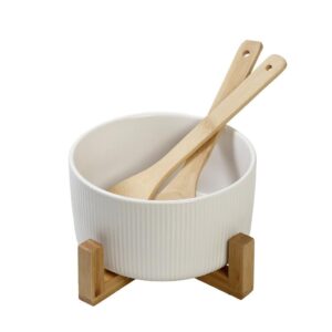 ΣΑΛΑΤΙΕΡΑ ΠΟΡΣΕΛ. ΛΕΥΚΗ ΜΕ 2 ΞΥΛ. ΚΟΥΤΑΛΕΣ/ΒΑΣΗ