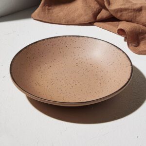 ΠΙΑΤΟ ΒΑΘΥ TERRA ΠΟΡΣΕΛΑΝΙΝΟ 23cm SALMON