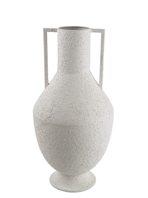 ΜΕΤΑΛΛΙΚΟ ΒΑΖΟ ΑΜΦΟΡΕΑΣ ΛΕΥΚΟΣ 21Χ21Χ41ΕΚ