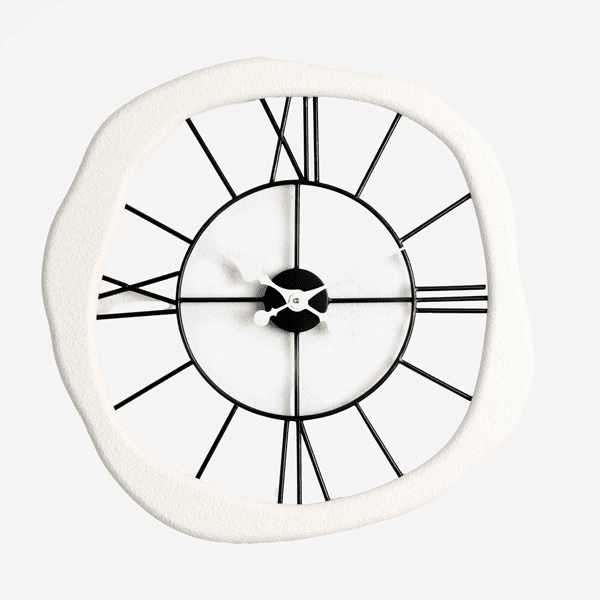 ΡΟΛΟΪ ΤΟΙΧΟΥ ΜΕΤΑΛΛΙΚΟ - ΞΥΛΙΝΟ ΛΕΥΚΟ - ΜΑΥΡΟ 61x4x60cm