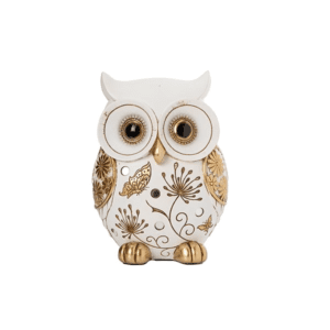 ΚΟΥΚΟΥΒΑΓΙΑ ΛΕΥΚΟ-ΧΡΥΣΟ 7x5x10cm